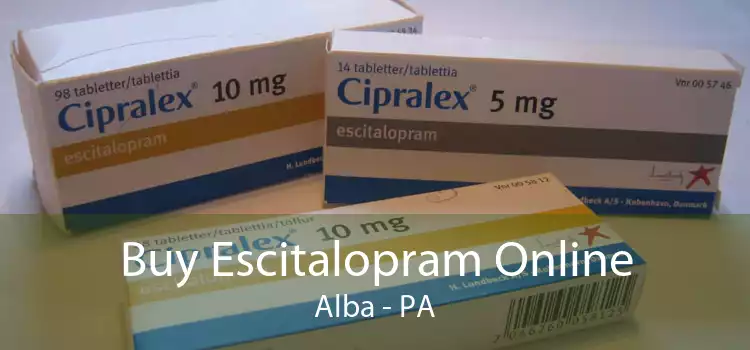 Buy Escitalopram Online Alba - PA